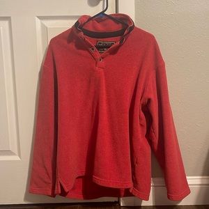 Red True Grit pullover
